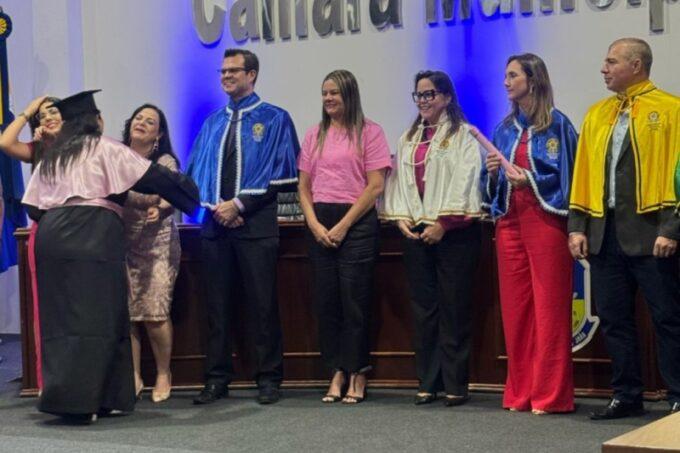 Ana Paula prestigia formatura do Programa Mulheres Mil do IFMS