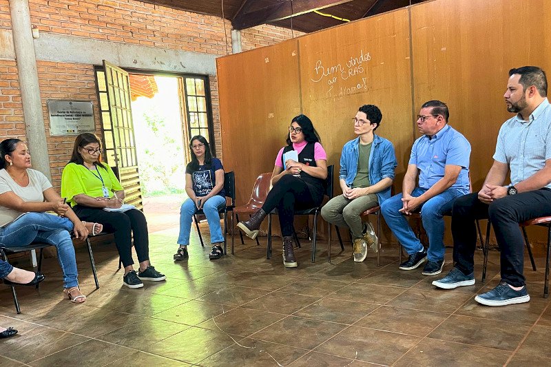 COMISSÃO INDÍGENA DA CÂMARA DE DOURADOS VISITA CRAS NA ALDEIA BORORÓ