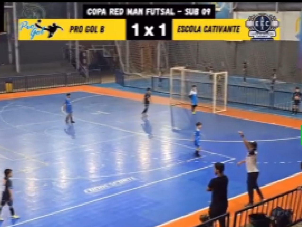Pai de jogador agride árbitro em partida de futsal em Dourados