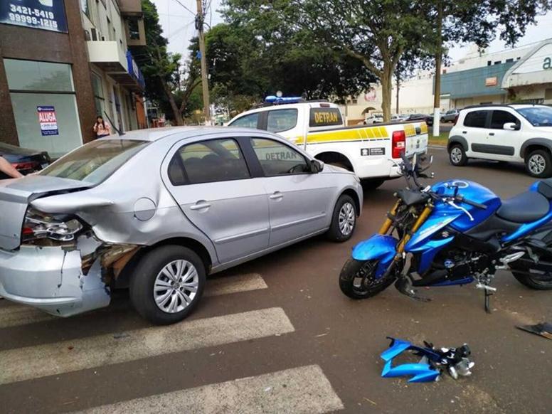 Com frota de 55 mil motos, Dourados registra 347 acidentes e 718 feridos