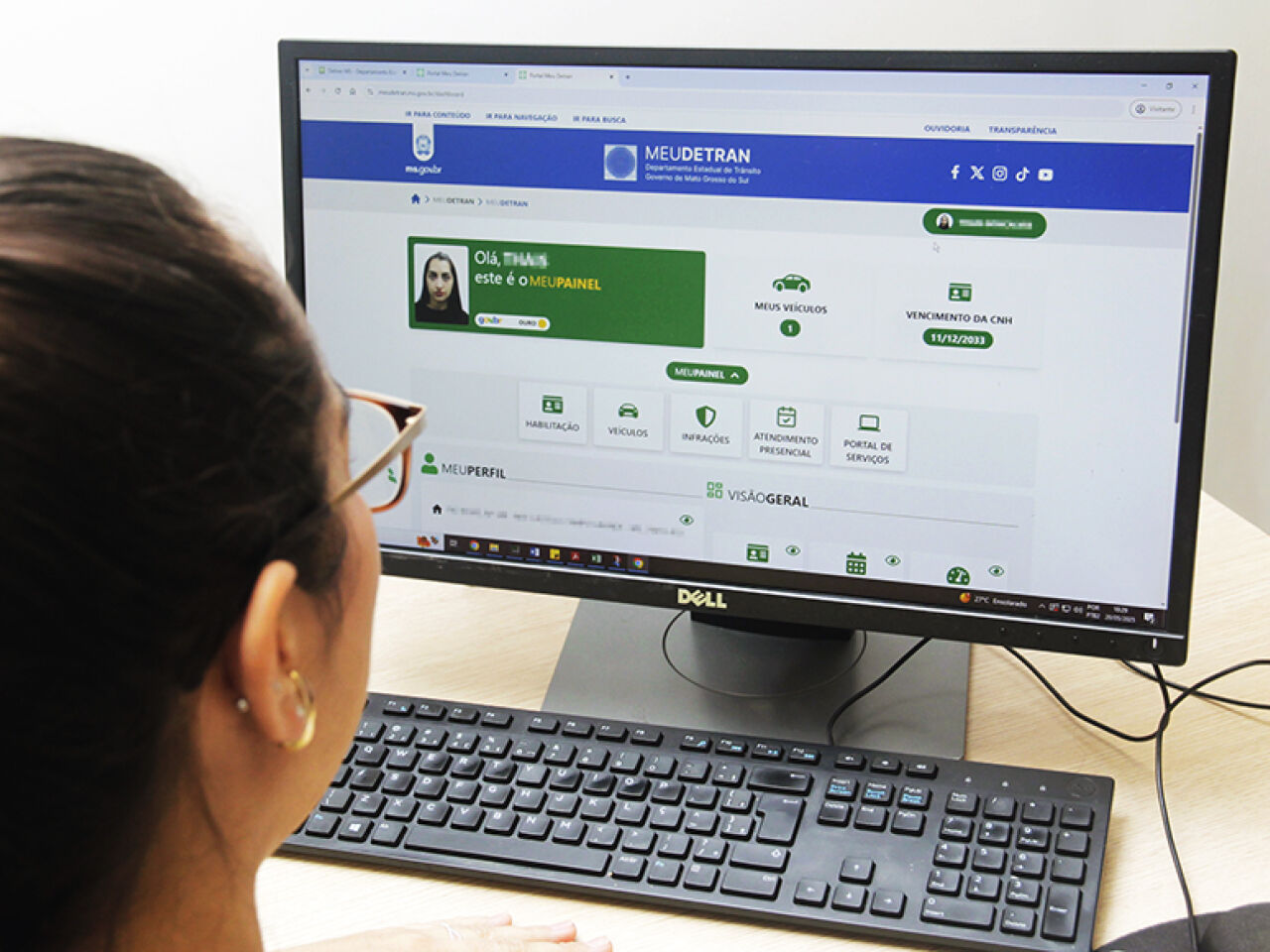 Detran-MS derruba site falso e alerta sobre fraudes digitais