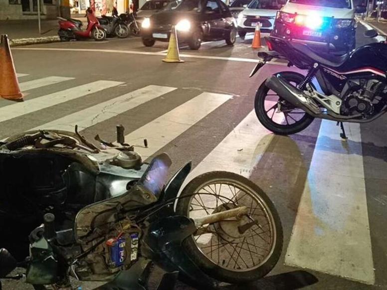 Dourados registra mais de 3,5 mil acidentes com motos em cinco anos