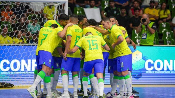 NO SUFOCO, BRASIL VENCE E É CAMPEÃO DA COPA DAS NAÇÕES DE FUTSAL