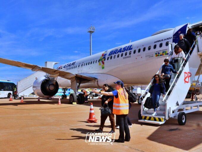 Aeroporto de Dourados retoma voos e impulsiona economia
