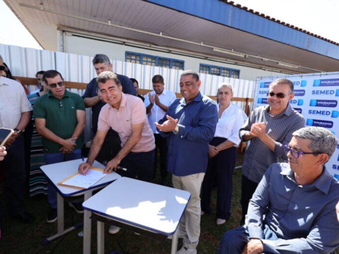 construção de salas de aula no Jardim Guaicurus amplia vagas