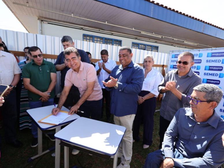 construção de salas de aula no Jardim Guaicurus amplia vagas