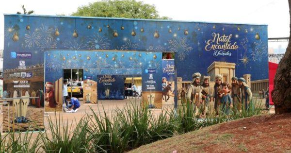 Natal Encantado Dourados inaugura Praça Antônio João hoje