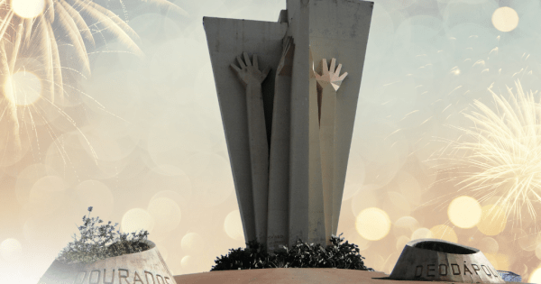 reveillon dourados 2026 reúne shows festa queima de fogos