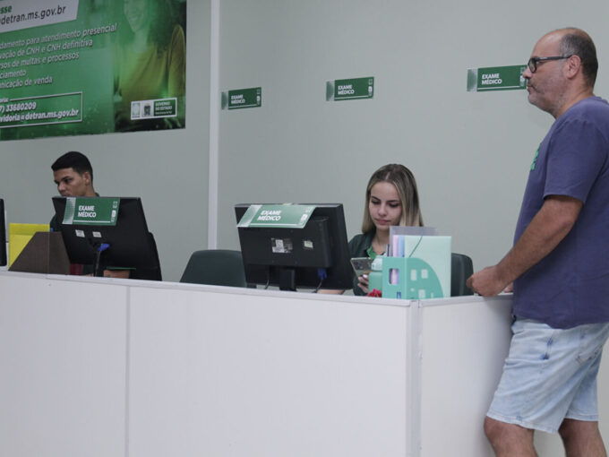 Exames da CNH com novos valores fixados pelo Detran MS