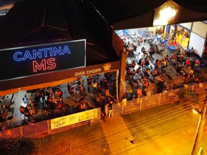 Cantina MS Dourados ambiente familiar gastronomia eventos