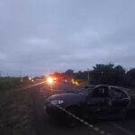 motorista morre atropelado na BR 163 entrada de Bocajá MS