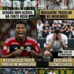 GIRO DO BRASILEIRÃO: GLÓRIA, SANGUE E LÁGRIMAS NA 10ª RODADA