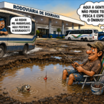 Dois cartões postais de Dourados: um recebe investimento, o outro, apenas buracos
